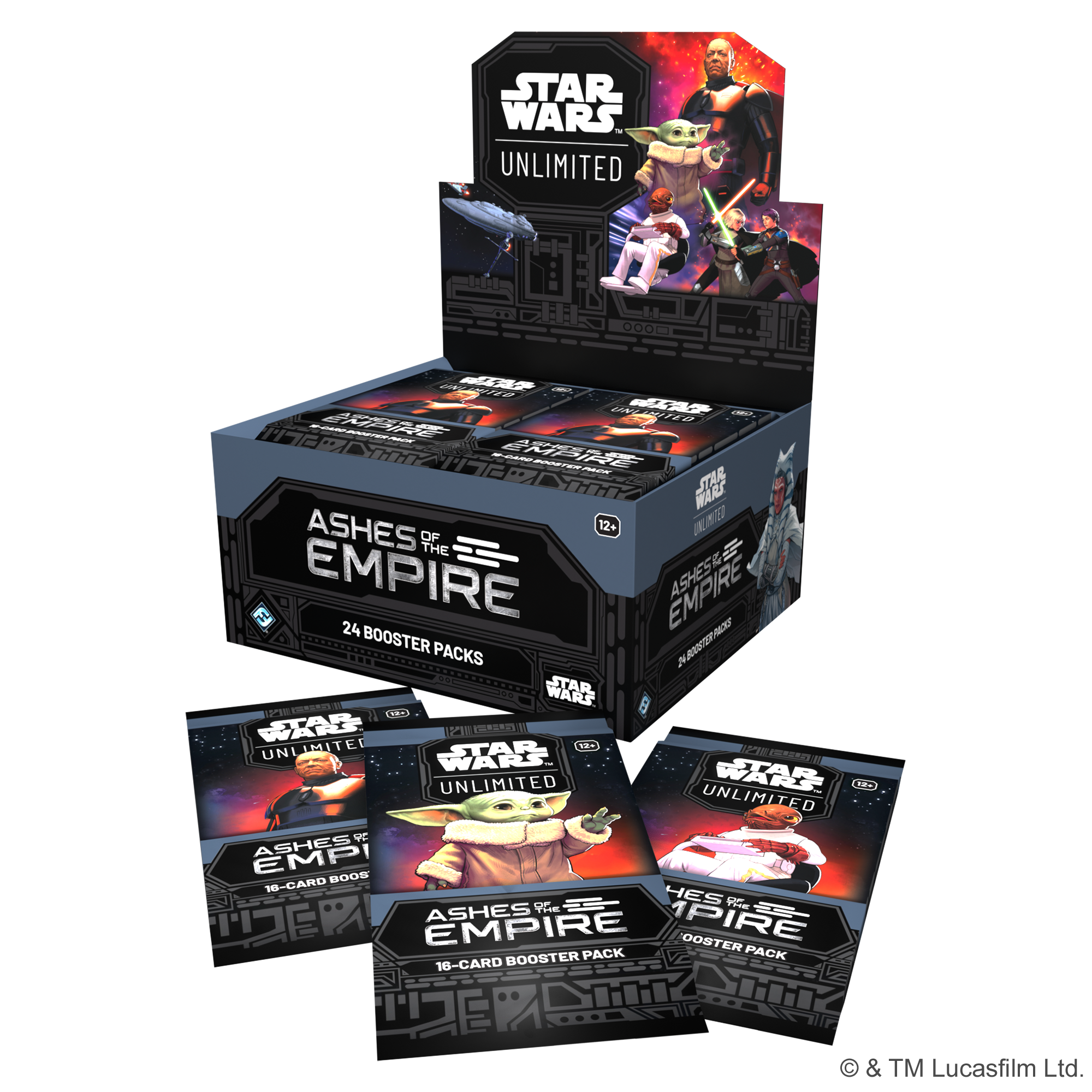 Star Wars Unlimited: Ashes of the Empire - Booster Display