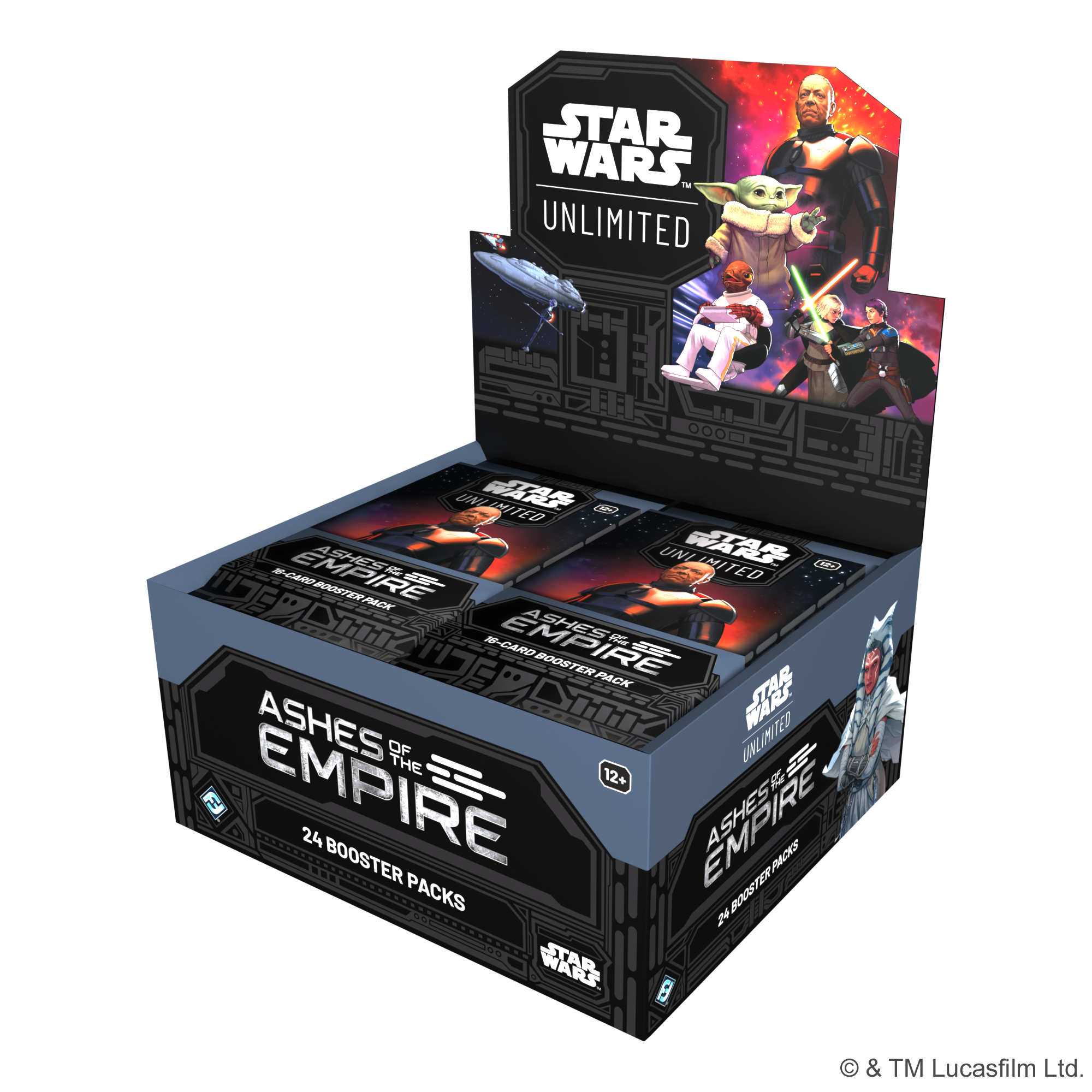 Star Wars Unlimited: Ashes of the Empire - Booster Display