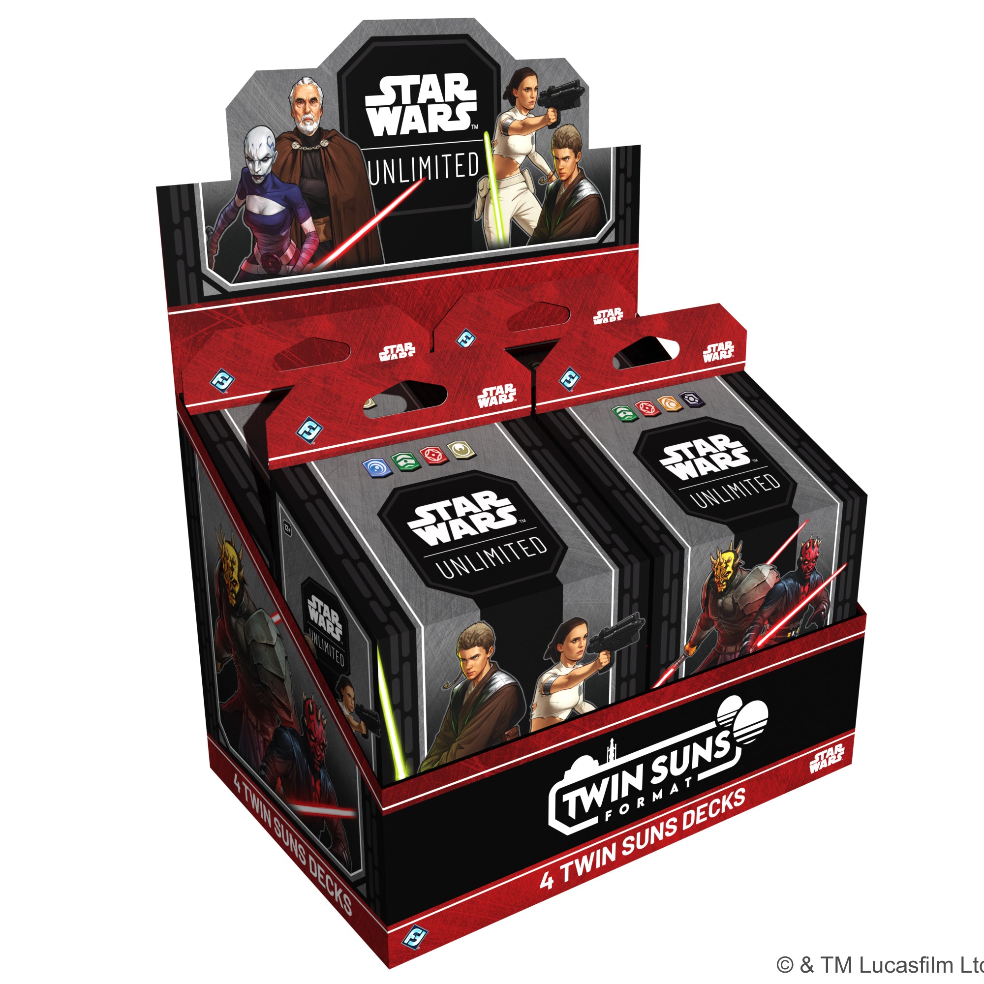 Star Wars Unlimited: 2026 Twin Suns Deck Display