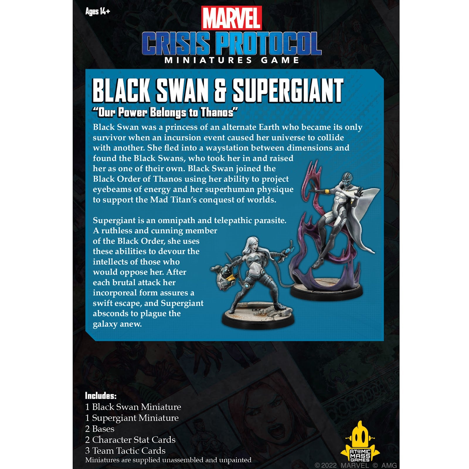 Marvel Crisis Protocol: Black Swan & Supergiant
