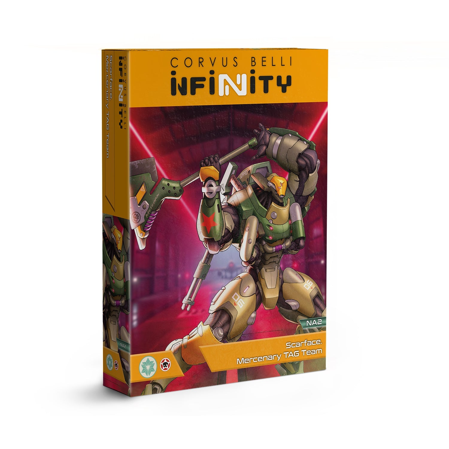 Infinity: Scarface & Cordelia. Mercenary Armored Team