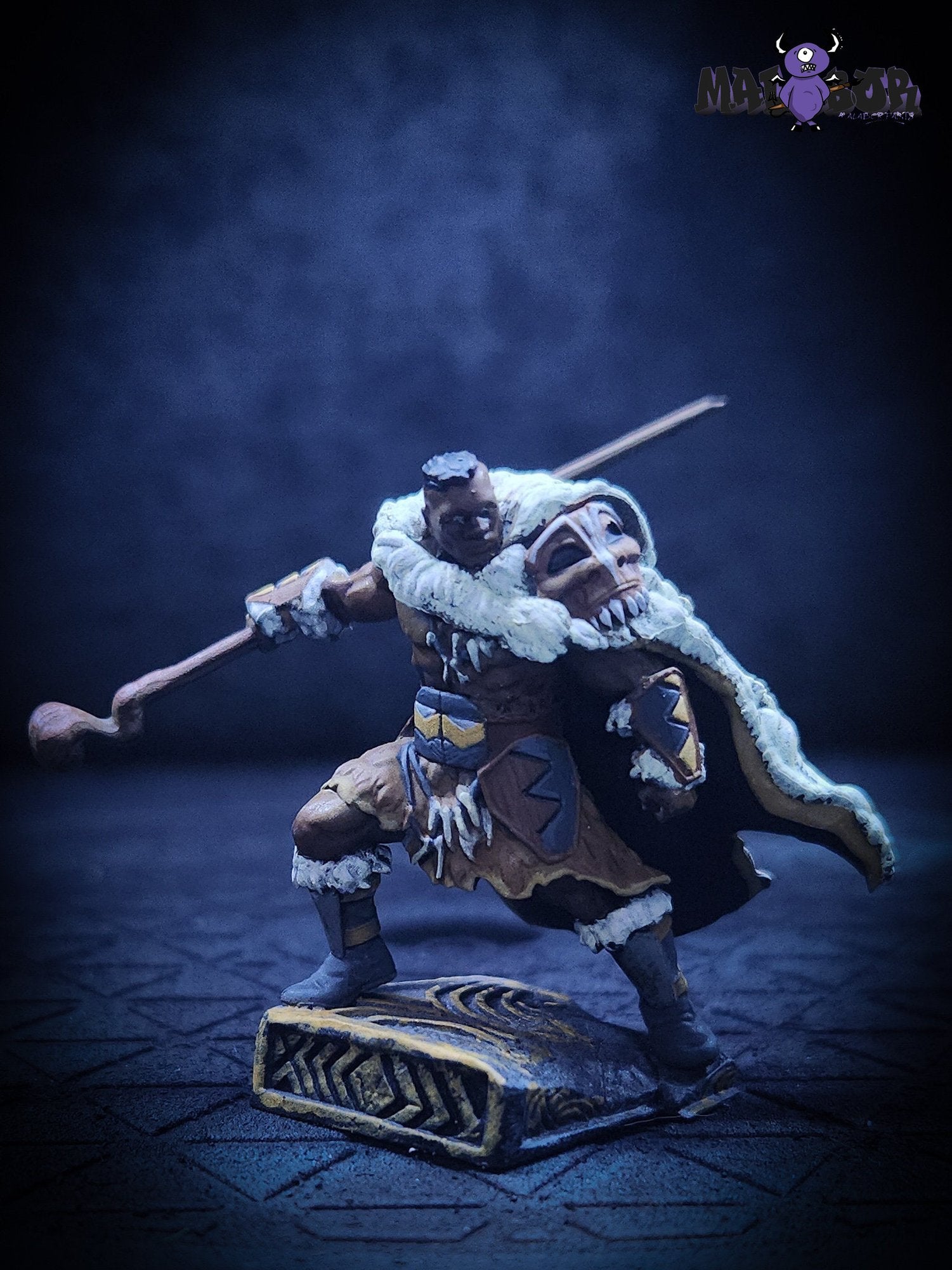 Fully painted Marvel Crisis Protocol: Klaw & M&