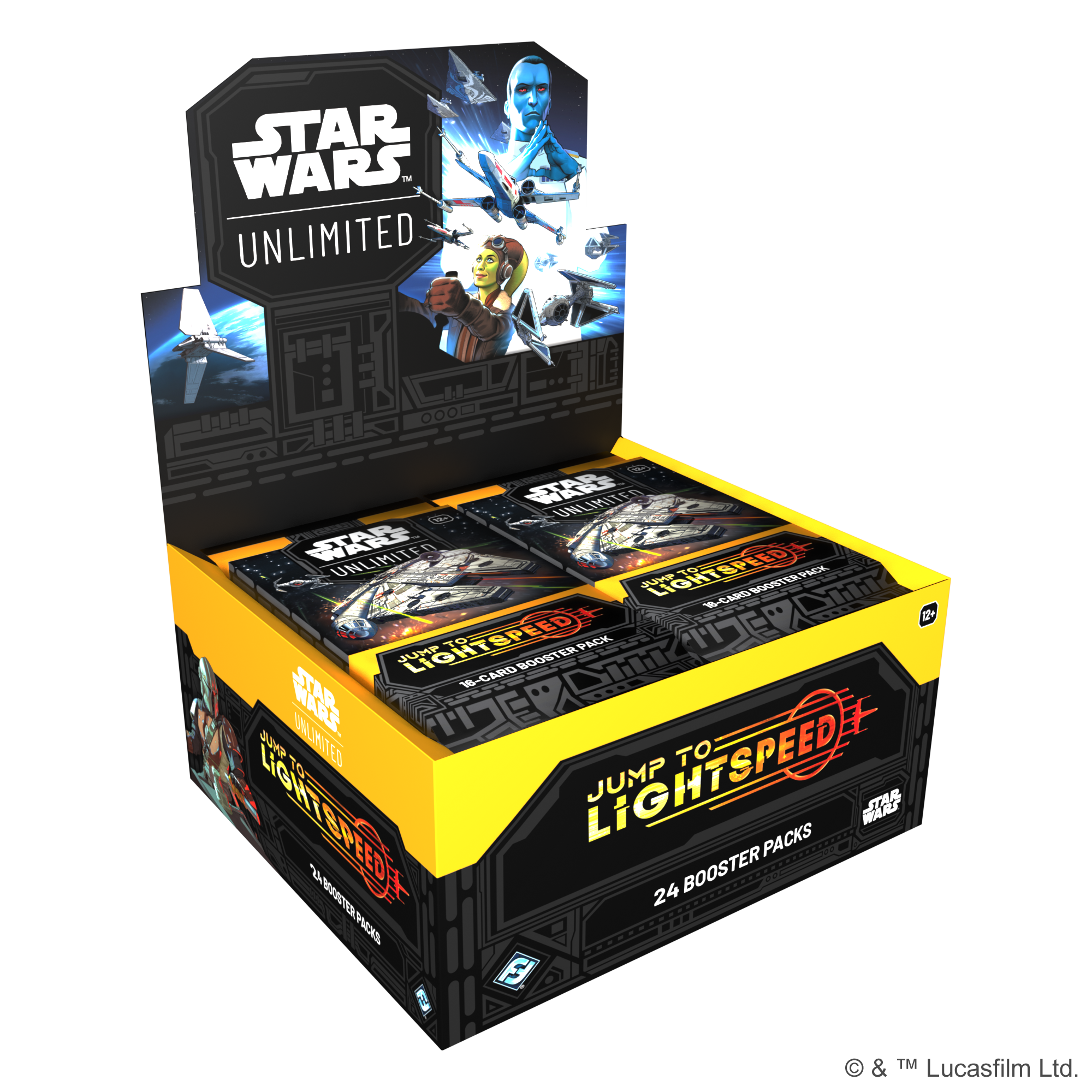 Star Wars Unlimited: Jump to Lightspeed - Booster Display