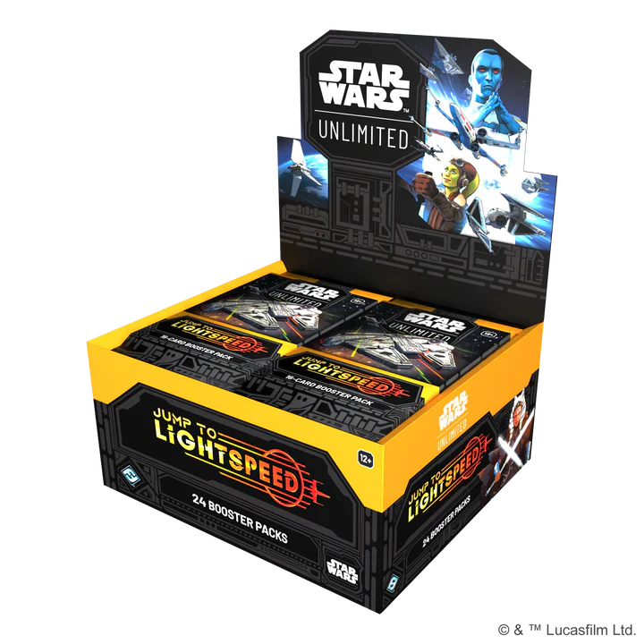 Star Wars Unlimited: Jump to Lightspeed - Booster Display