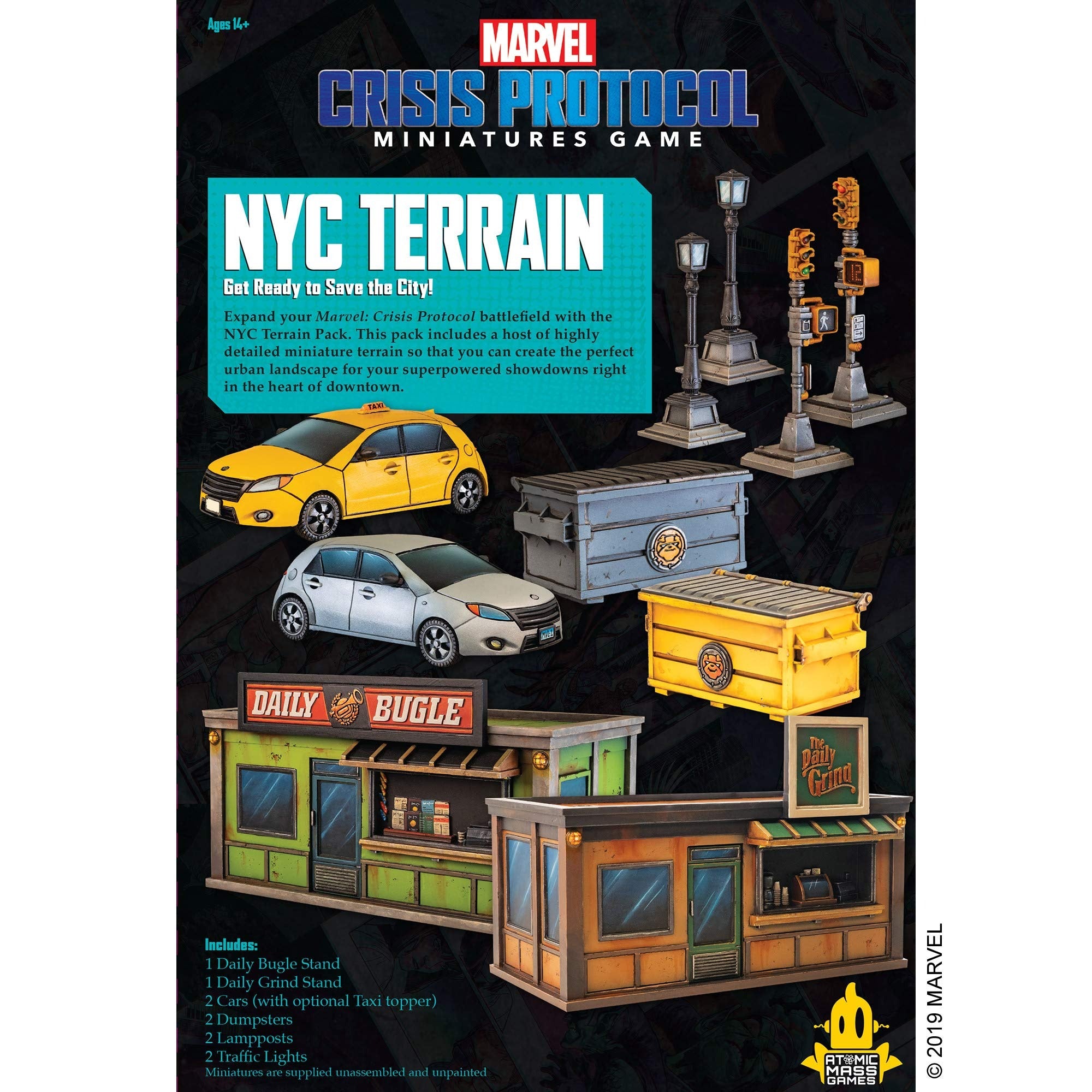 Marvel: Crisis Protocol - NYC Terrain Pack