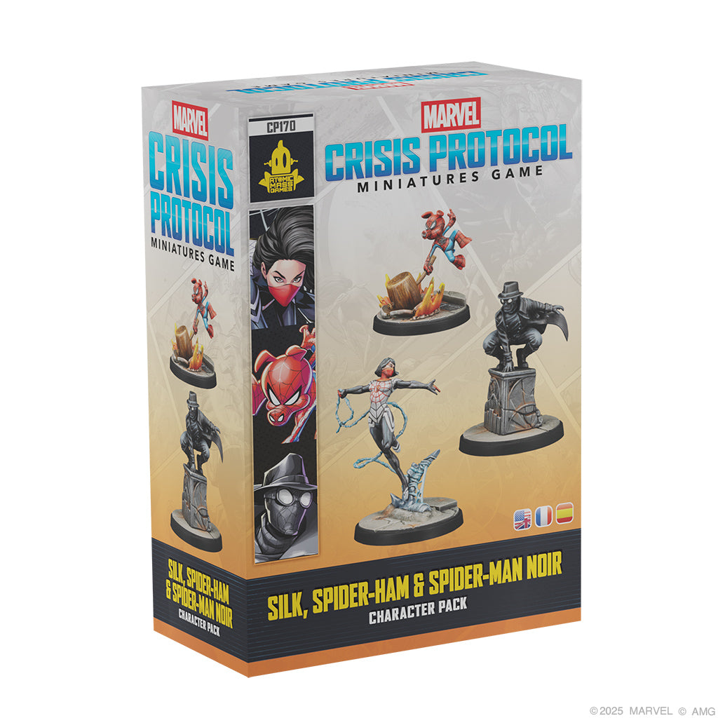 Marvel: Crisis Protocol - Silk, Spider-Ham & Spider-Man Noir