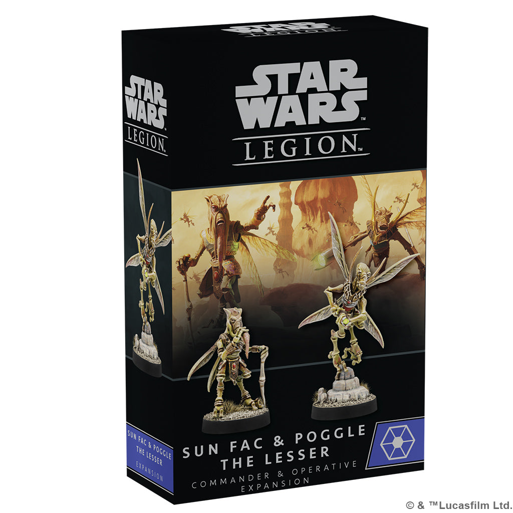 Star Wars Legion: Sun Fac & Poogle the Lesser Commander Expansion