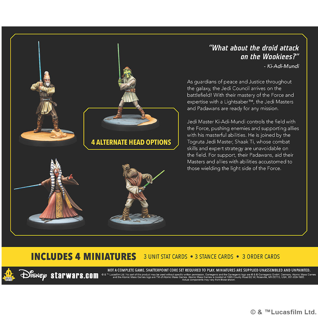Star Wars Shatterpoint: Wisdom of the Council Squad Pack