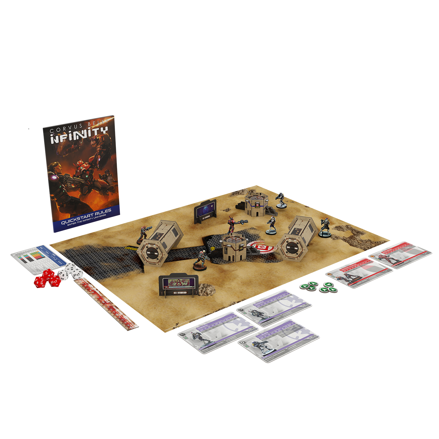 Infinity Essentials START HERE box for Aleph and Nomads