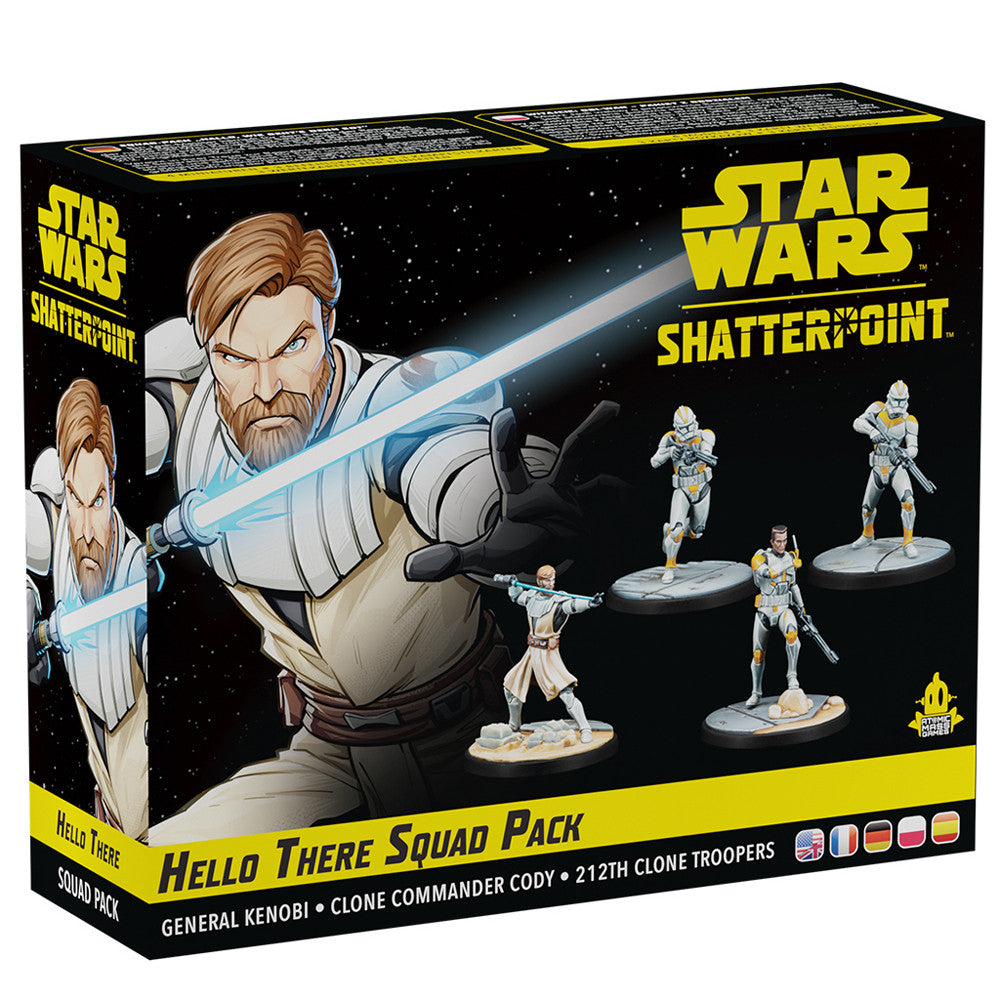 Star Wars Shatterpoint General Obi-Wan Kenobi squad pack