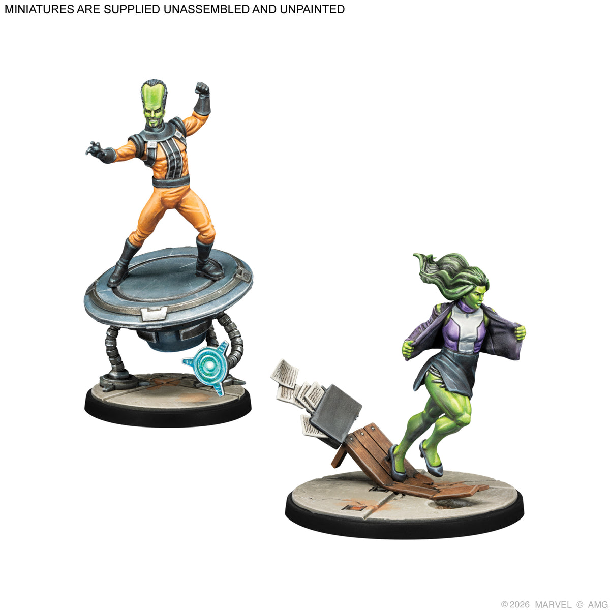 Marvel Crisis Protocol: Leader, Red Hulk &amp; Sensational She-Hulk