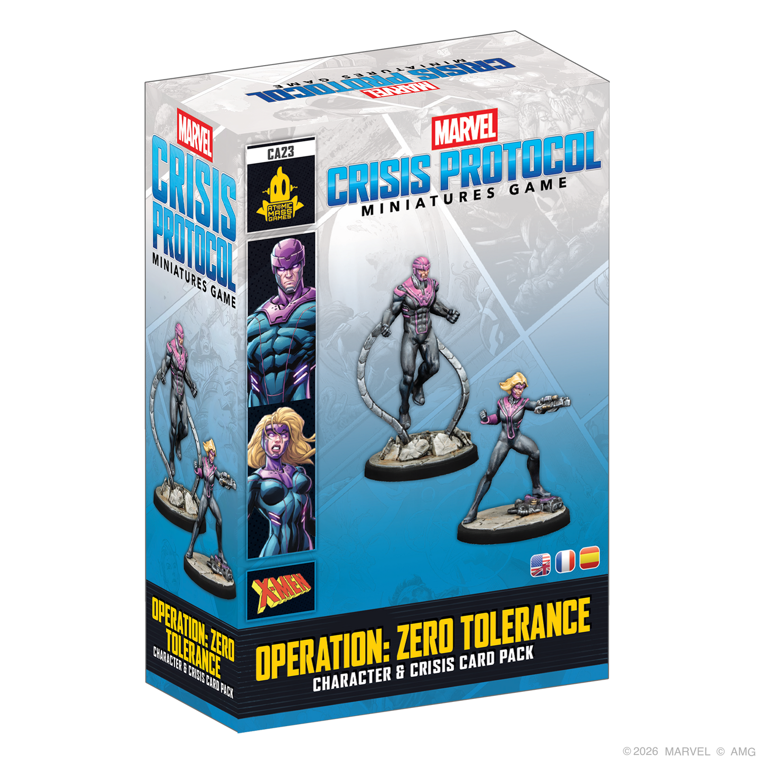Marvel Crisis Protocol: Operation - Zero Tolerance Character &amp; Crisis Card Pack
