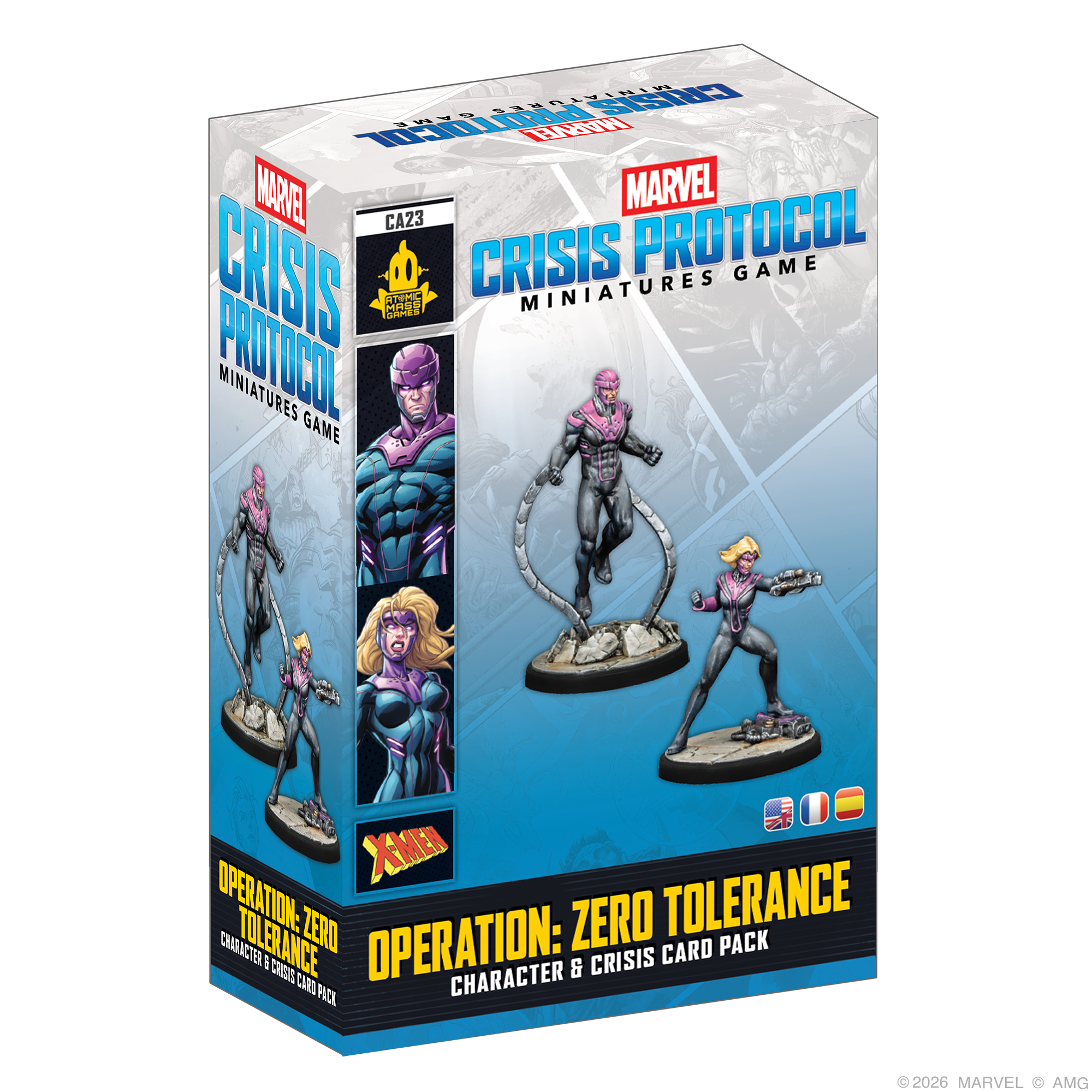 Marvel Crisis Protocol: Operation - Zero Tolerance Character &amp; Crisis Card Pack