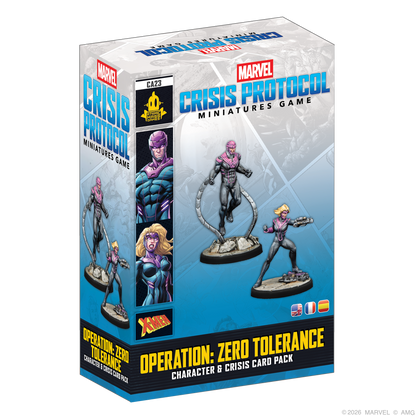 Marvel Crisis Protocol: Operation - Zero Tolerance Character &amp; Crisis Card Pack