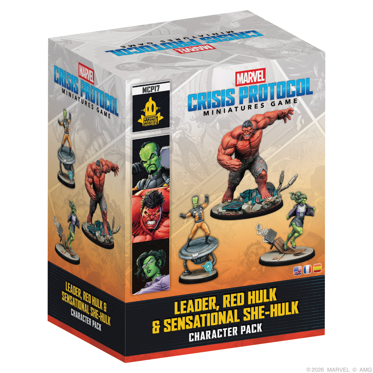 Marvel Crisis Protocol: Leader, Red Hulk &amp; Sensational She-Hulk