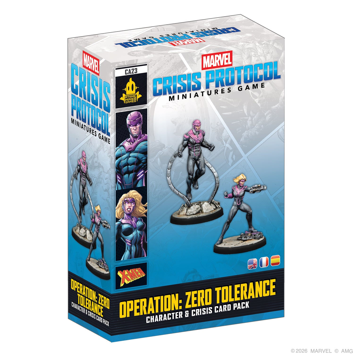 Marvel Crisis Protocol: Operation - Zero Tolerance Character &amp; Crisis Card Pack