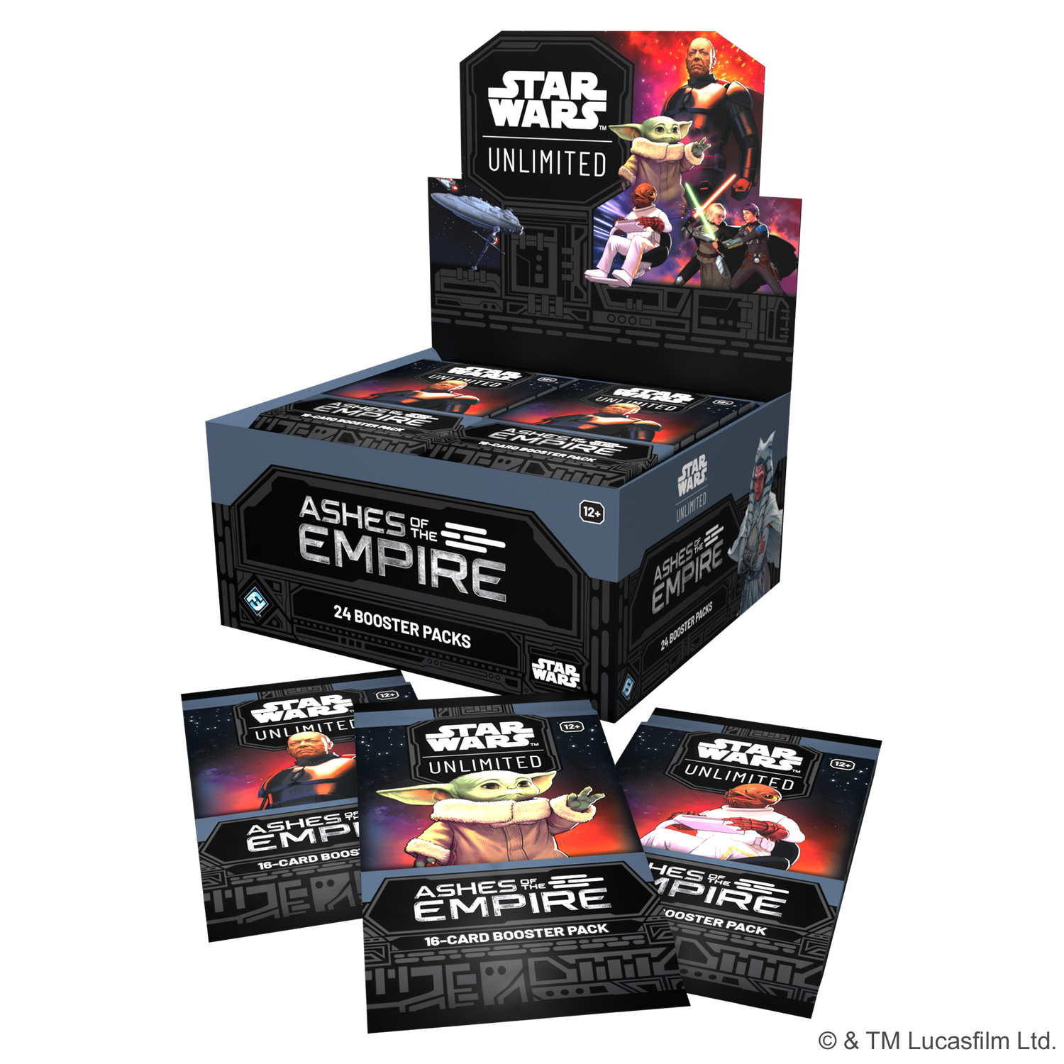 Star Wars Unlimited: Ashes of the Empire - Booster Display