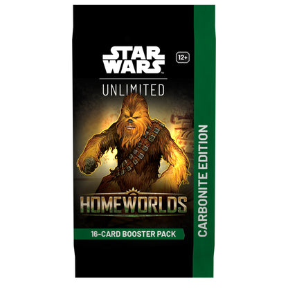 Star Wars Unlimited: Homeworlds - Carbonite Booster Display