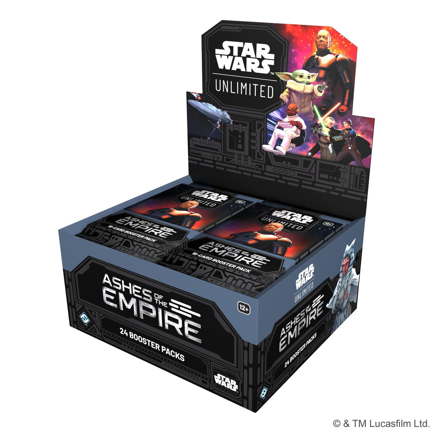 Star Wars Unlimited: Ashes of the Empire - Booster Display