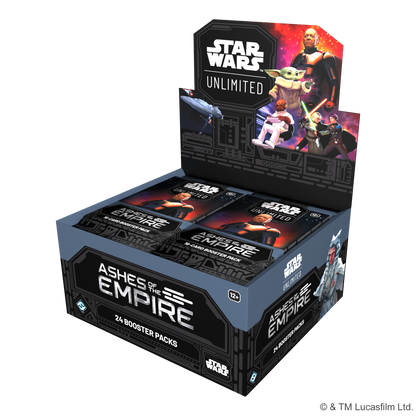 Star Wars Unlimited: Ashes of the Empire - Booster Display