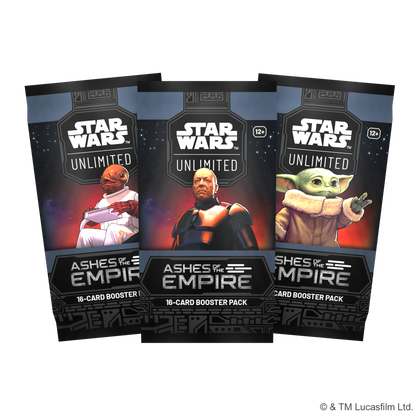 Star Wars Unlimited: Ashes of the Empire - Booster Display