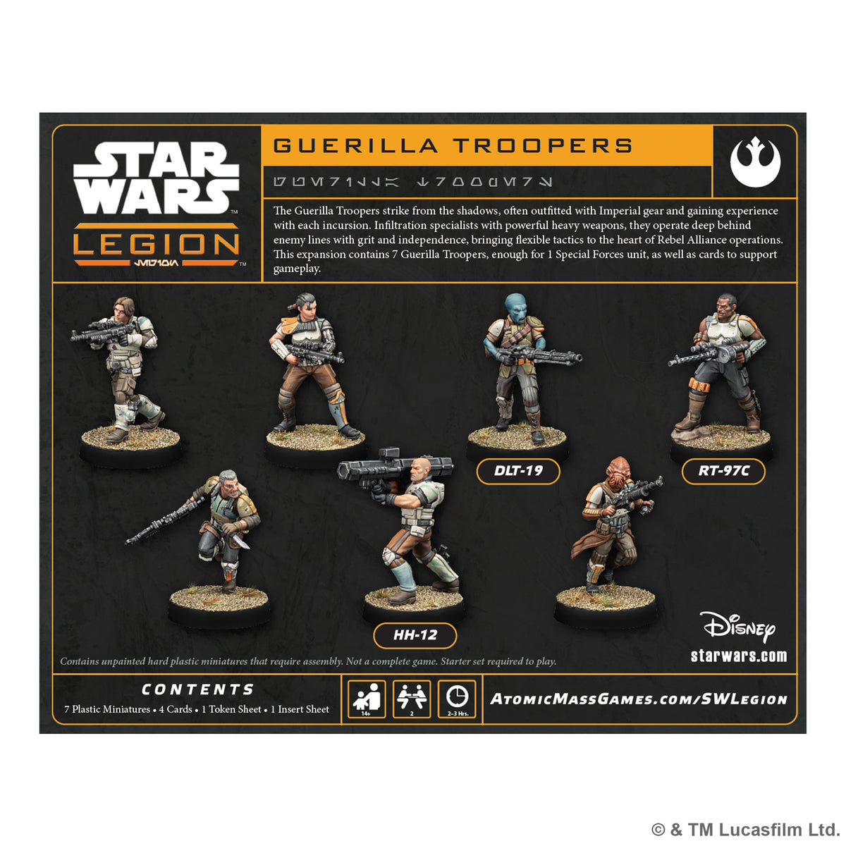 Star Wars Legion: Guerilla Troopers
