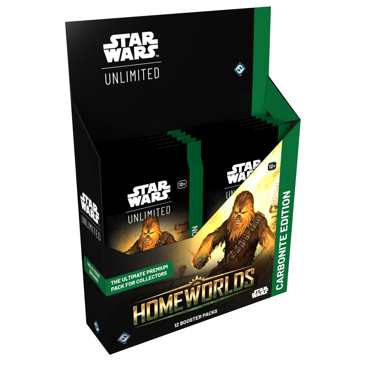 Star Wars Unlimited: Homeworlds - Carbonite Booster Display