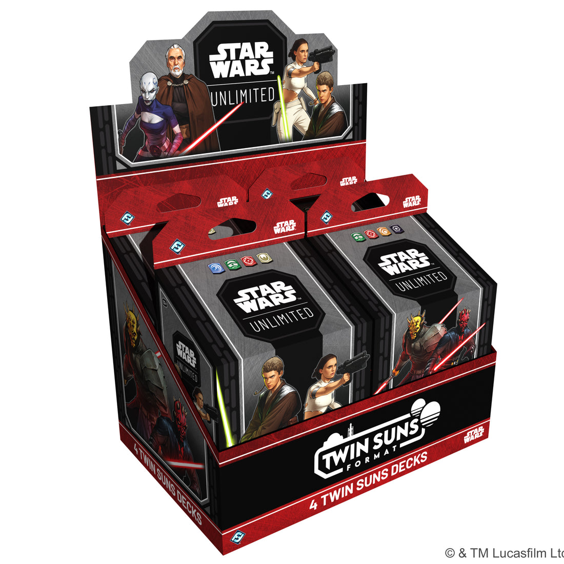 Star Wars Unlimited: 2026 Twin Suns Deck Display
