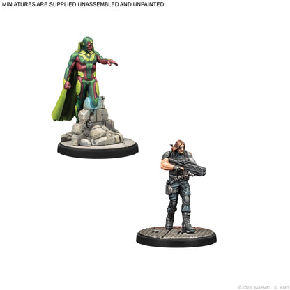 Marvel Crisis Protocol: Avengers Brains &amp; Brawn Character Pack