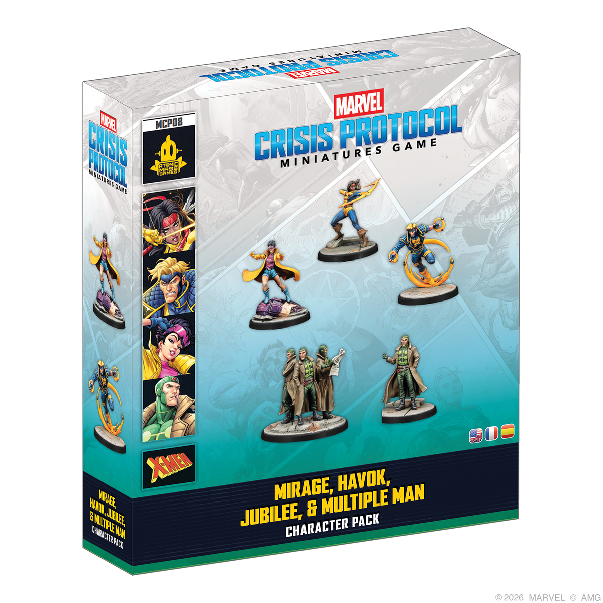 Marvel Crisis Protocol: Mirage, Havok, Jubilee &amp; Multiple Man