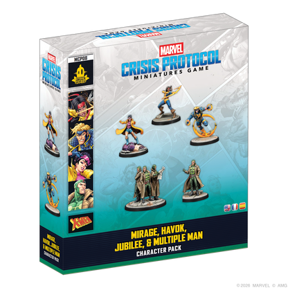 Marvel Crisis Protocol: Mirage, Havok, Jubilee &amp; Multiple Man
