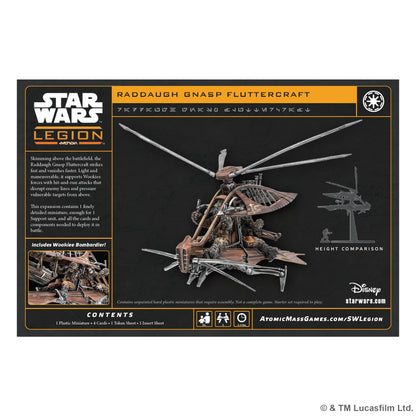 Star Wars Legion: Raddaugh Gnasp Fluttercraft