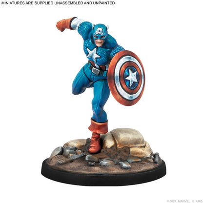 Marvel Crisis Protocol: Captain America &amp; The Original Human Torch