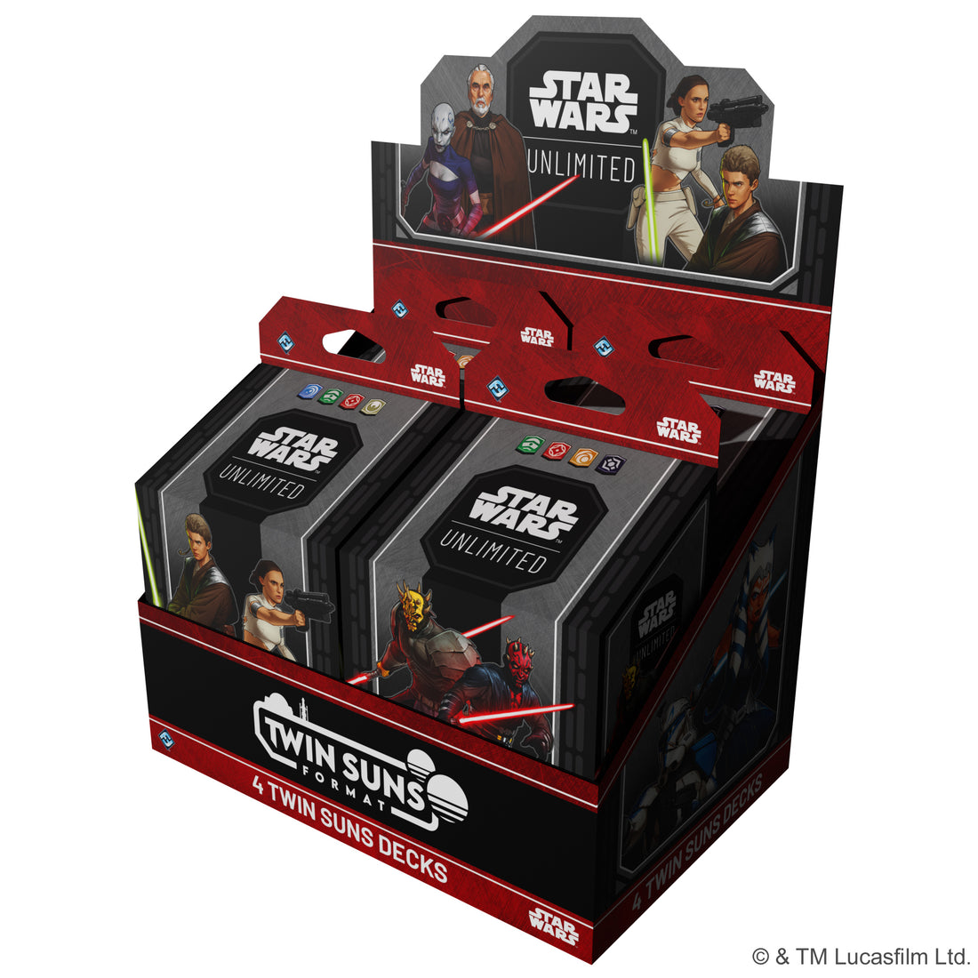 Star Wars Unlimited: 2026 Twin Suns Deck Display