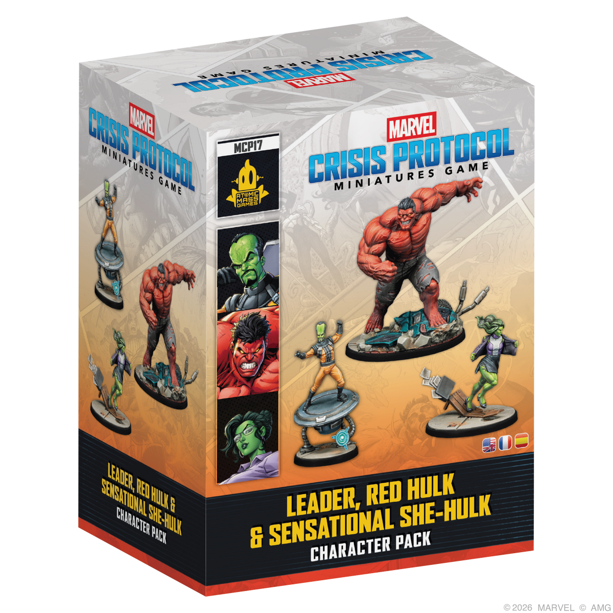 Marvel Crisis Protocol: Leader, Red Hulk &amp; Sensational She-Hulk