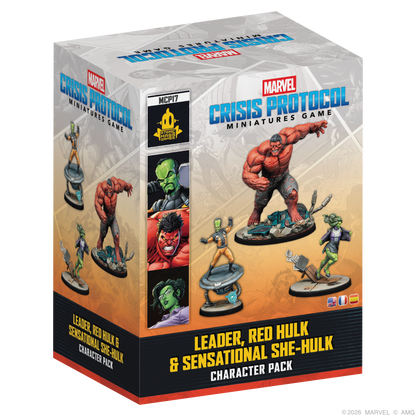 Marvel Crisis Protocol: Leader, Red Hulk &amp; Sensational She-Hulk