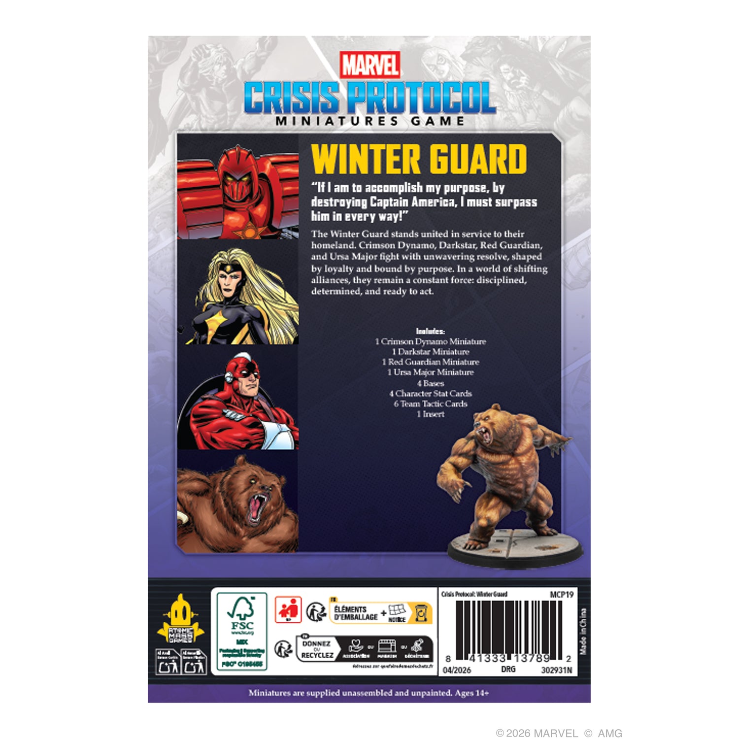 Marvel Crisis Protocol: Winter Guard