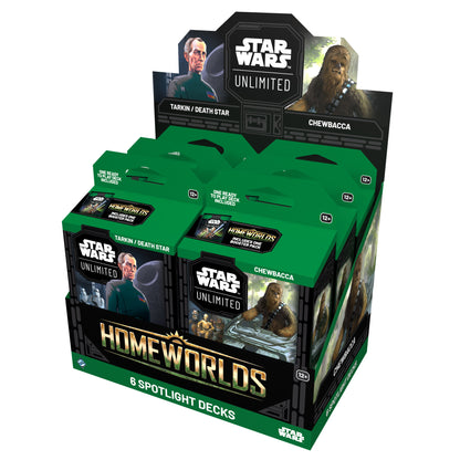 Star Wars Unlimited: Homeworlds - Spotlight Deck Display