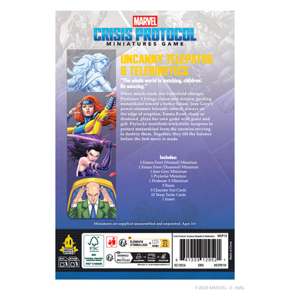 Marvel Crisis Protocol: Uncanny Telepaths &amp; Telekinetics