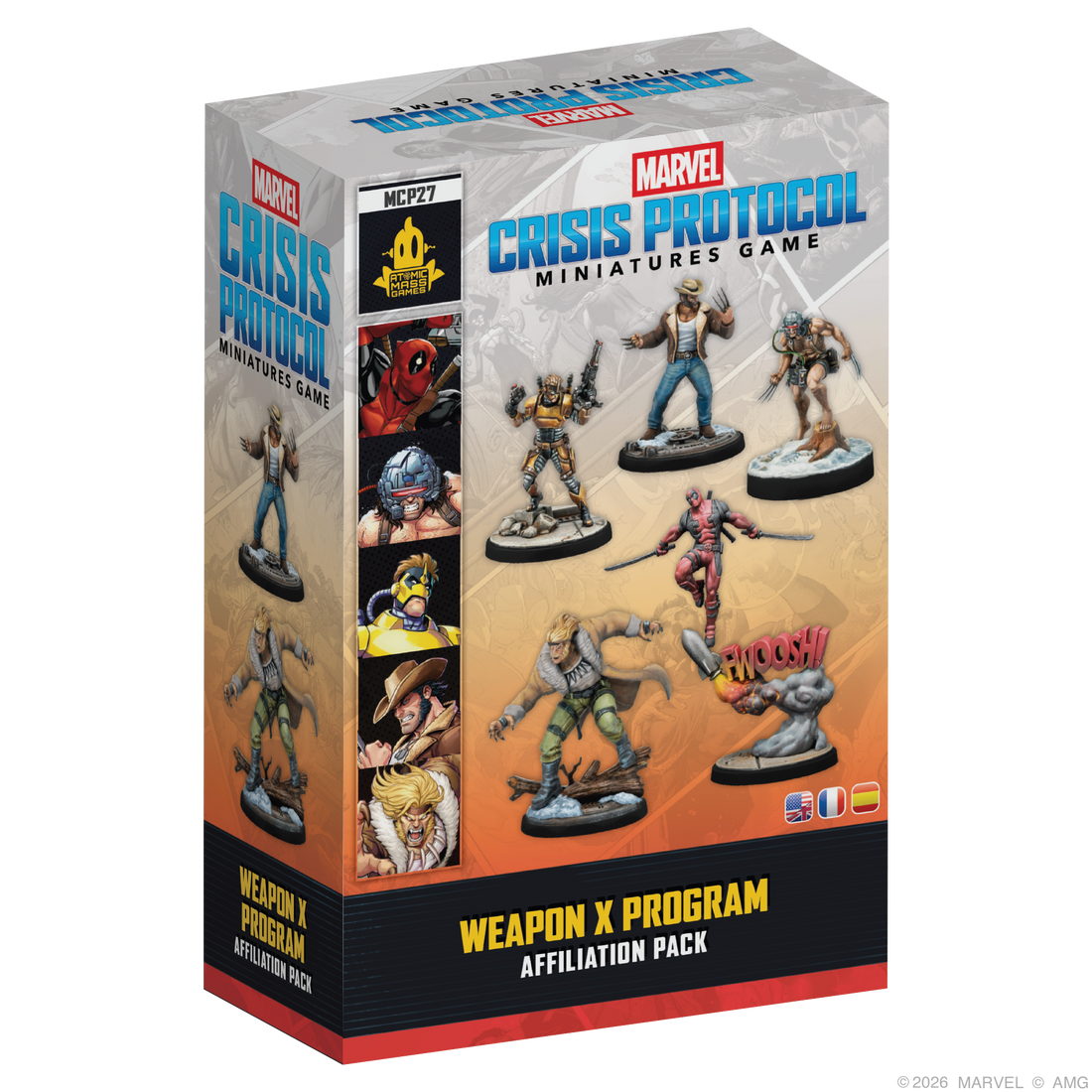 Marvel Crisis Protocol: Weapon X Affiliation Pack