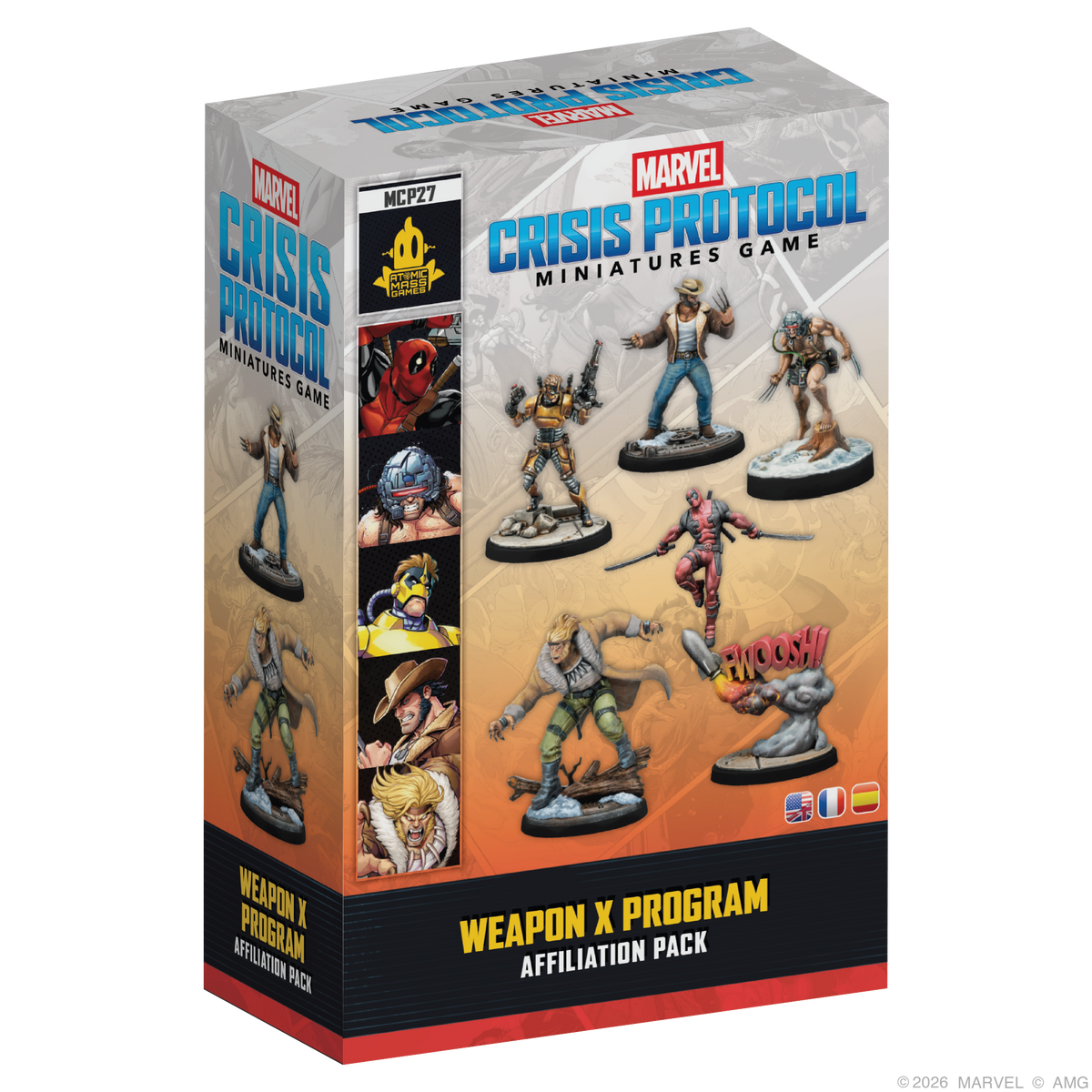 Marvel Crisis Protocol: Weapon X Affiliation Pack