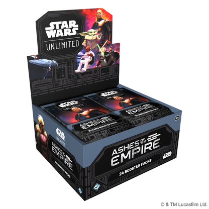 Star Wars Unlimited: Ashes of the Empire - Booster Display