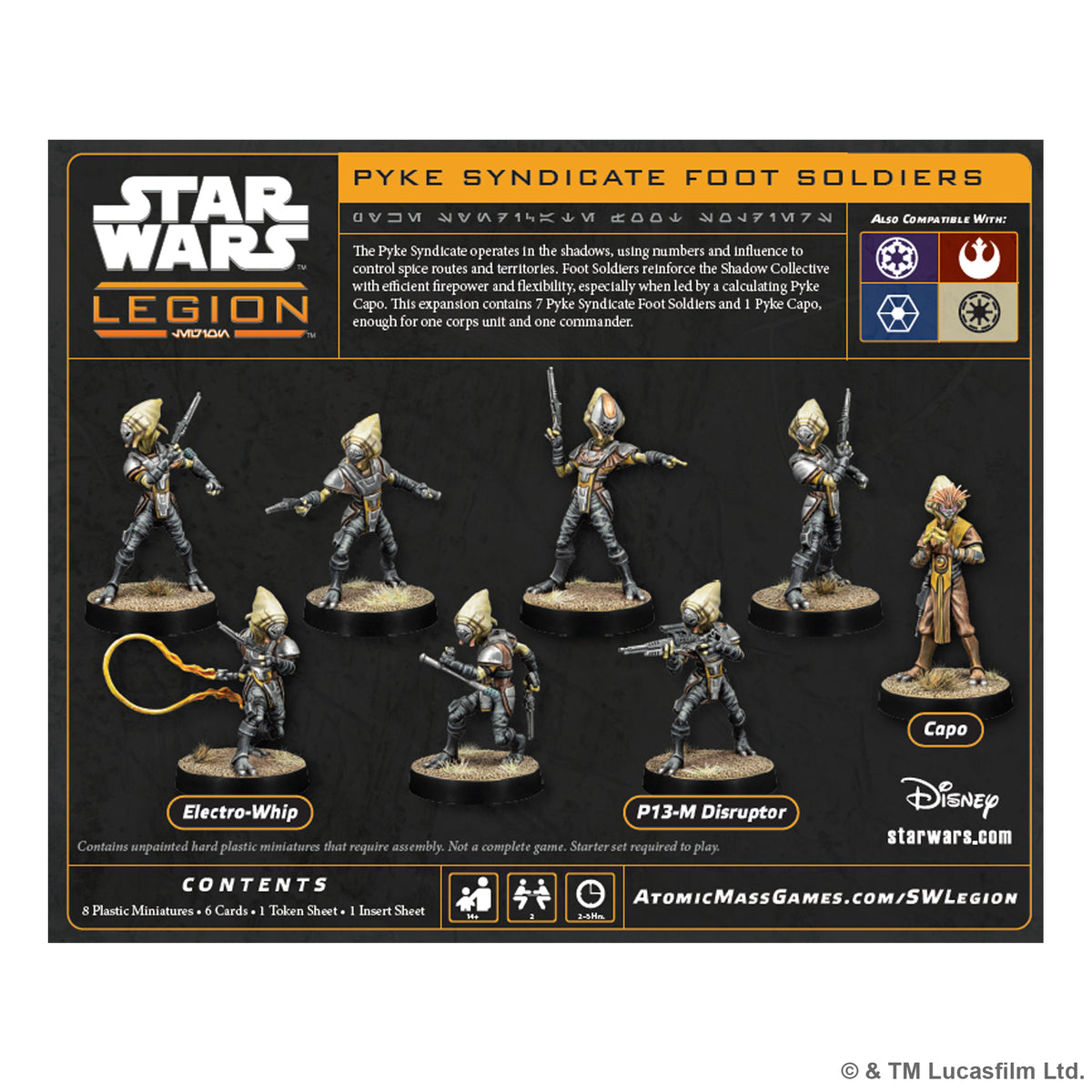 Star Wars Legion: Pyke Syndicate Foot Soliders