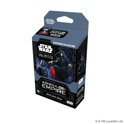 Star Wars Unlimited: Ashes of the Empire - Spotlight Deck Display