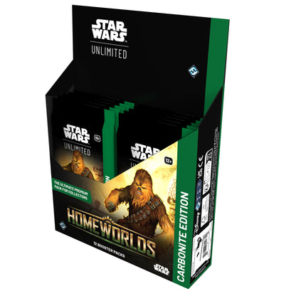 Star Wars Unlimited: Homeworlds - Carbonite Booster Display