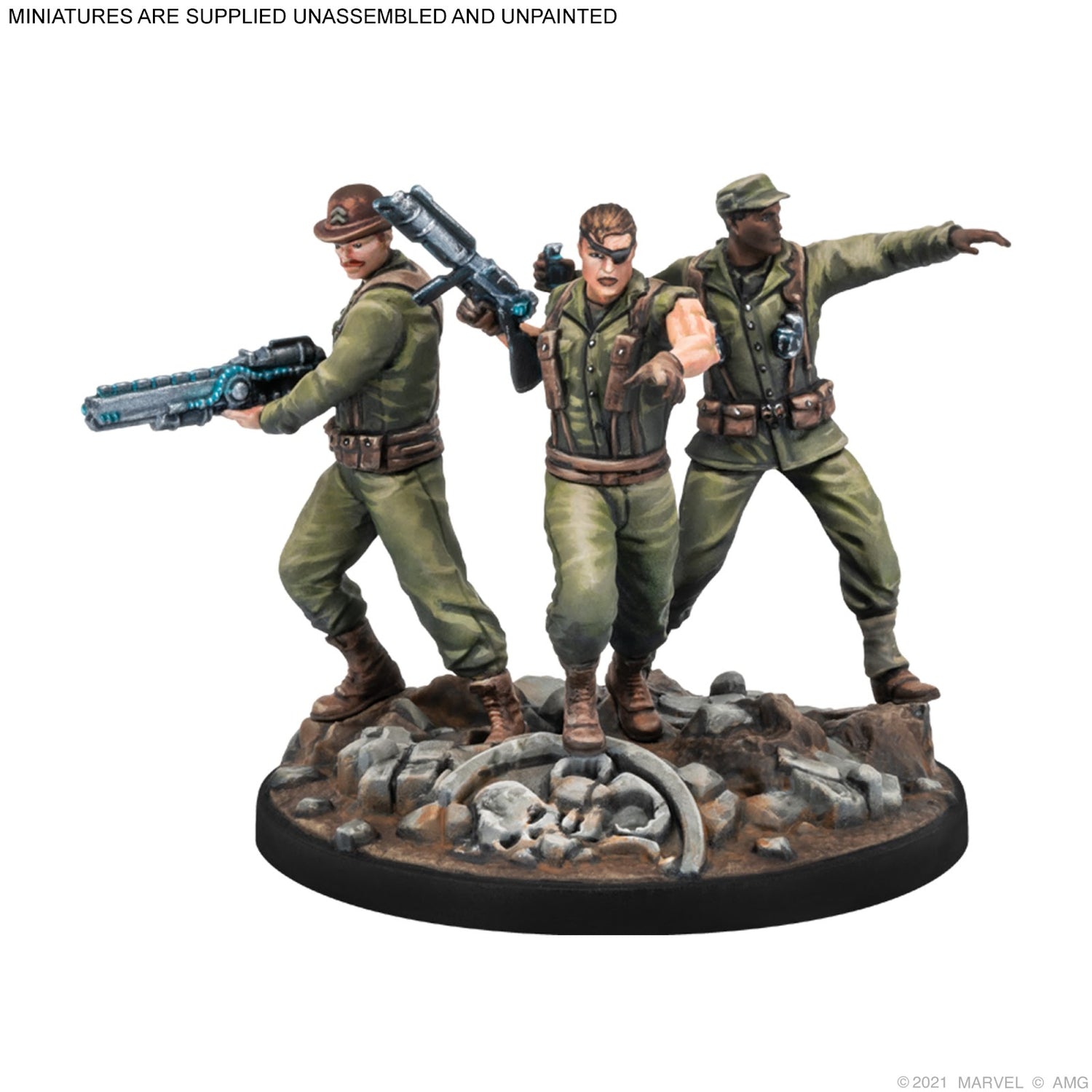 Marvel Crisis Protocol: Nick Fury, Sr. &amp; Howling Commandos