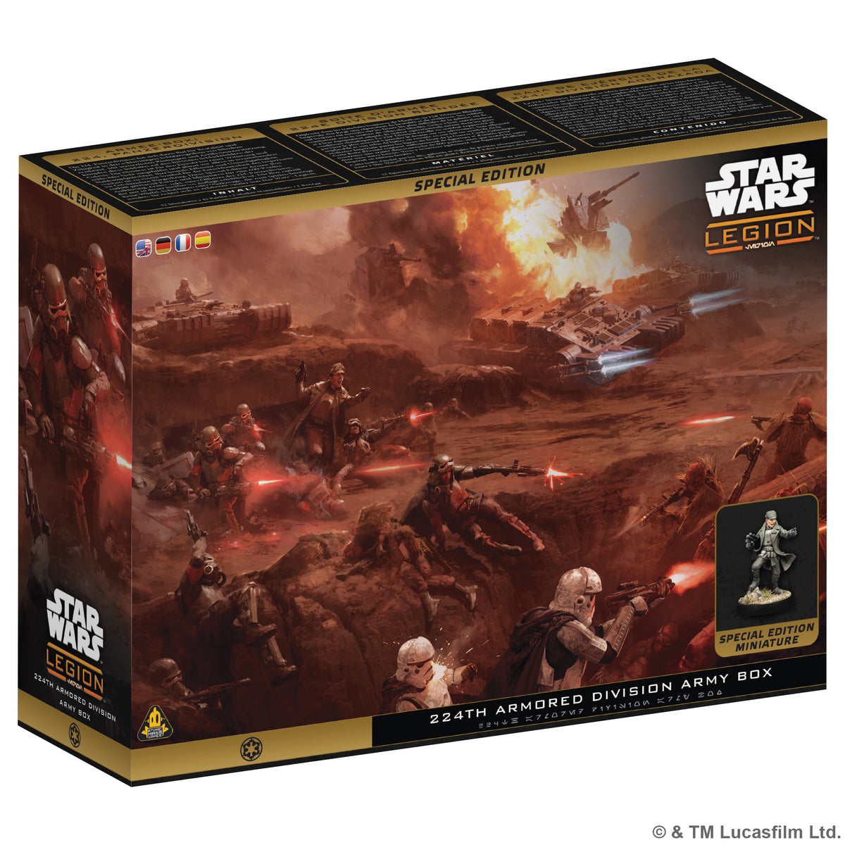Star Wars Legion: Mimban 224th Mudtrooper Special Edition Army Box