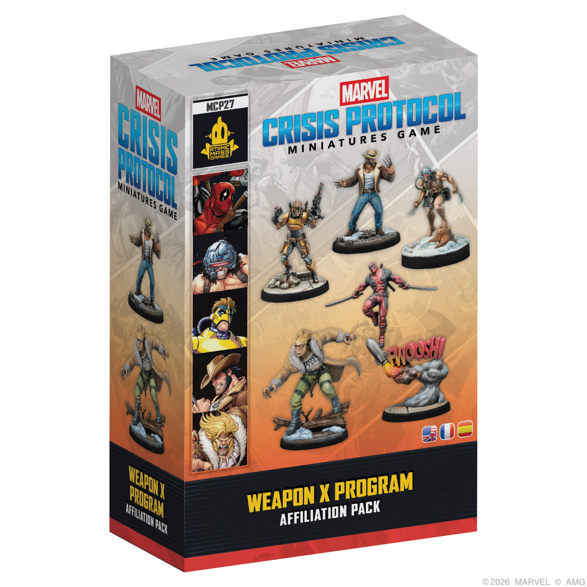 Marvel Crisis Protocol: Weapon X Affiliation Pack