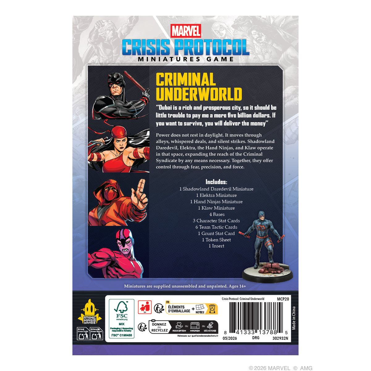 Marvel Crisis Protocol: Criminal Underworld