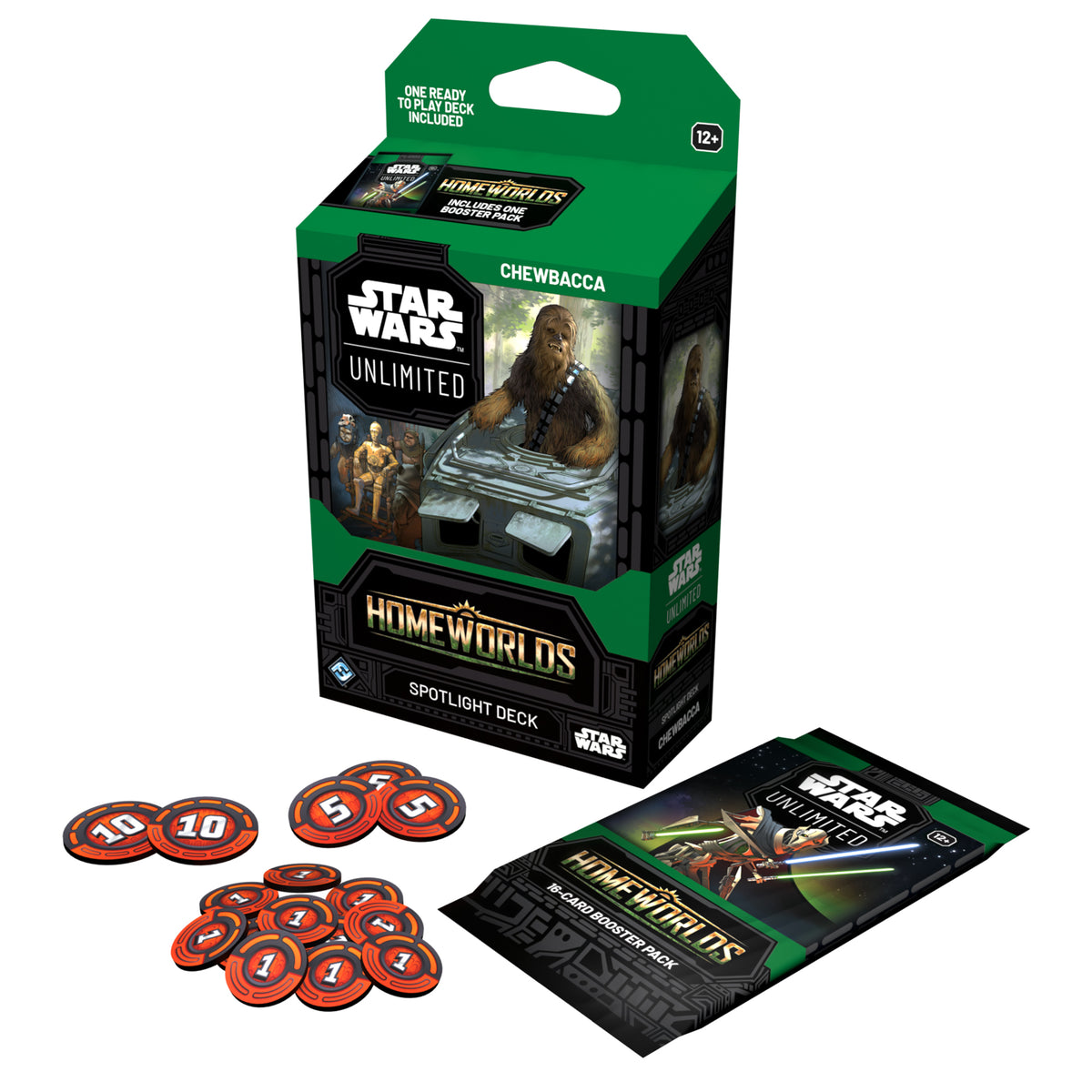 Star Wars Unlimited: Homeworlds - Spotlight Deck Display